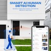 Maxkon Video Doorbell Camera Wireless Smart WiFi Security Door Bell