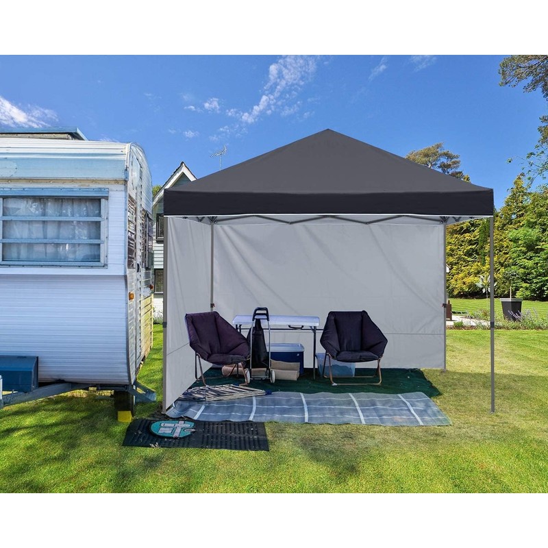 ABCCANOPY Easy Pop up Canopy Tent with 2 Sidewalls for