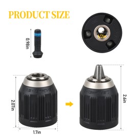 N472497 for DeWALT DCD771 DCD777 DCD734 DCD776 DCD778 DW959K-2 1/2" Keyless Hand Drill Chuck