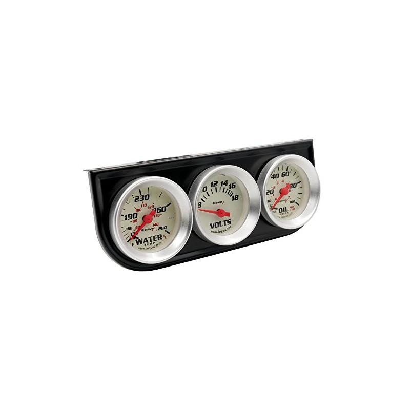 Equus 8100 1-1/2" Volt Triple Gauge Kit