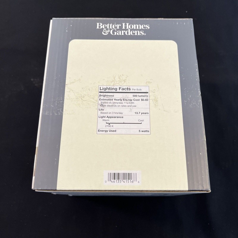 Better Homes & Gardens Oversized LED Pendant Vintage Style Light