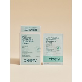 [Travel Size] Lacto Probiotics Rejuvenating Gelling Wash Tea Tree Feminine Cleanser 1 sheet x 15 pieces / [여행용] 락토 프로바이오틱스 리쥬브네이팅 젤링워시 티트리 여성청결제 1매x15개입