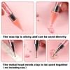 Dual-Ended Rhinestone Applicator Pen & Picker Tool for Nail Art