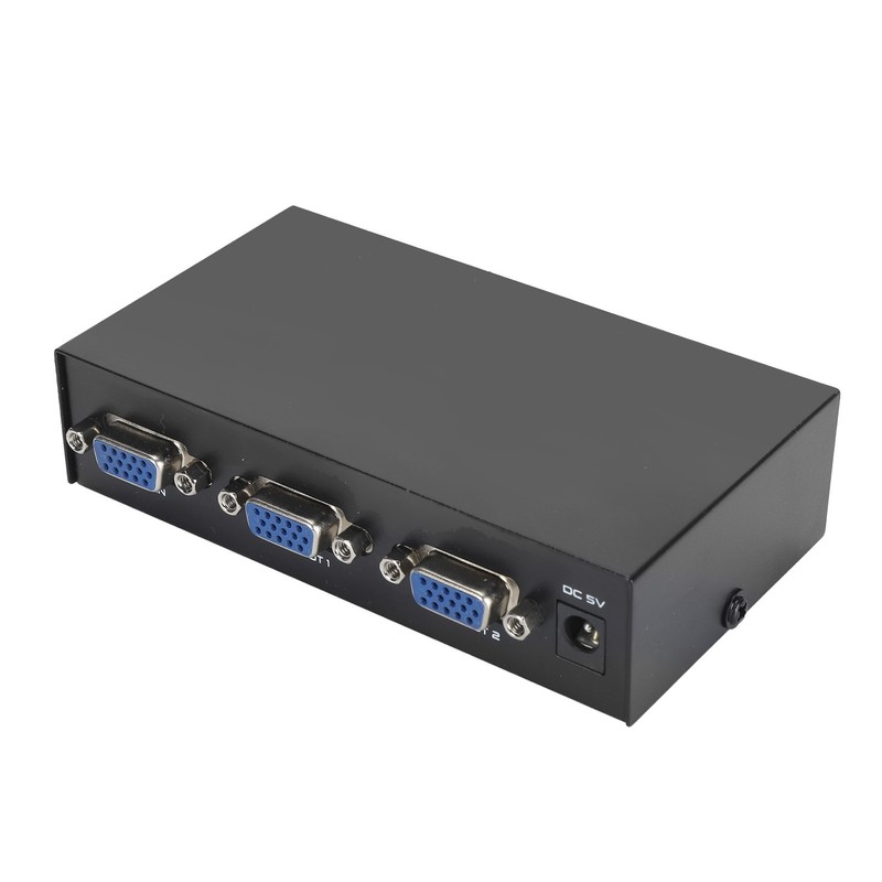 VGA Splitter 2 Port 1920X1440 200MHz 1 in 2 Out