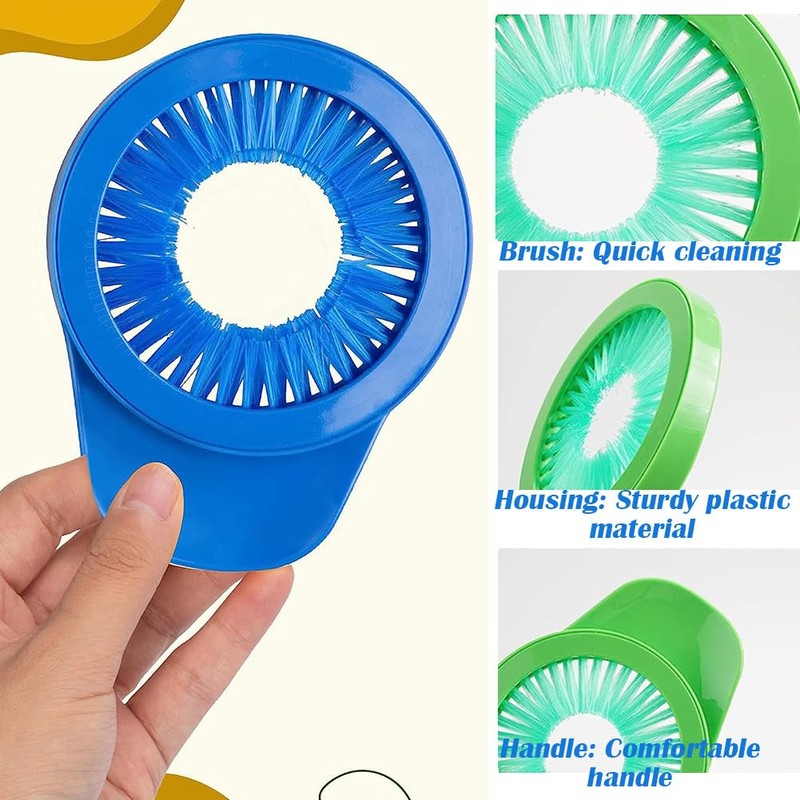 AKOAK 1 Pack Corn Cleaning Brush Vegetable Washer Plastic Vegetable