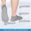 ELUTONG Unisex Non Slip Socks for Yoga,Pilates,Workout,Home,Hospital Ankle Cotton Anti