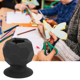 Colector de vinilo, Colector de chatarra con ventosa Adsorción fuerte Almacenamiento de vinilo de silicona duradero para deshierbe negro