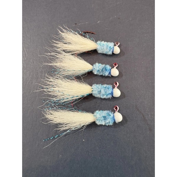 Jigs By Shine hand tied crappie jigs 1/32