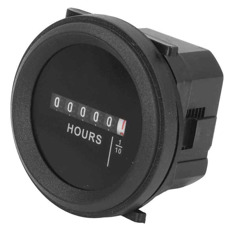 Round Hour Meter High Accuracy Quartz Mechanical Hour Meter for