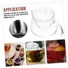 Ciieeo Elegant Tea Pot Infuser Heat Resistant Glass for Chinese