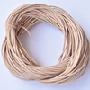 1.8 mm Natural Leather Cord 25 Meter Hank (26 Yards)