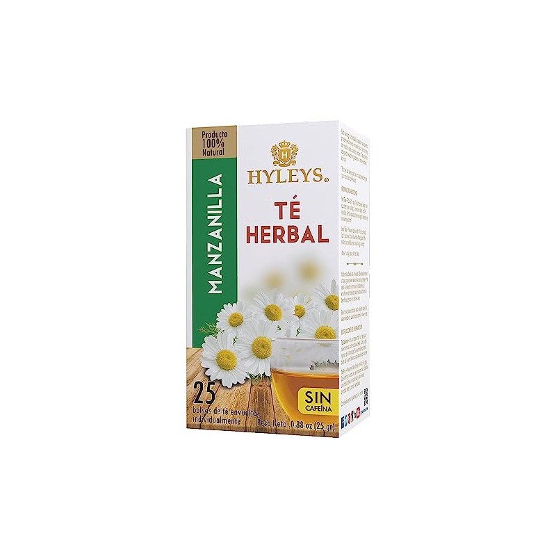 HYLEYS Tea Chamomile Herbal Tea - 25 Count, 1 Pack