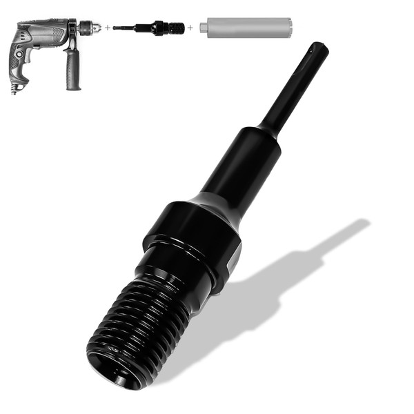Huucozn SDS Plus Adapter 1 1/4 UNC to SDS Plus