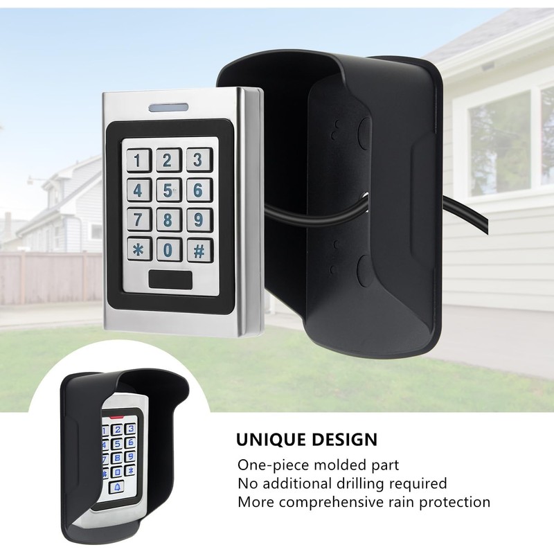 YJNBEST Waterproof Rain Cover for RFID Access Control Keypad Fingerprint