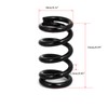 TA-VIGOR 10Pcs Extended Compressed Spring, 1.2mm Wire Dia, 8mm OD,