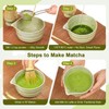 SHAREALL Matcha Whisk Set, 5Pcs Matcha Set, Matcha Bowl with