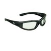 Bikershades Motorcycle Transitional Riding Glasses Womens Black Frame Rhinestones Day