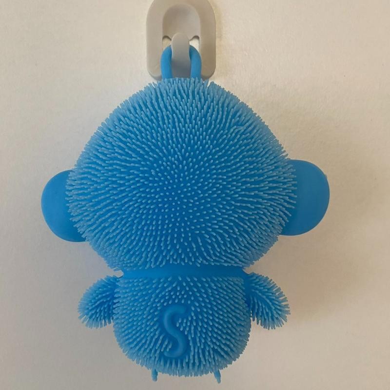 SUPER ANTI-STRESS,GLOWING FOUR-COLOR PLAYFUL MONKEY - Color: PINK