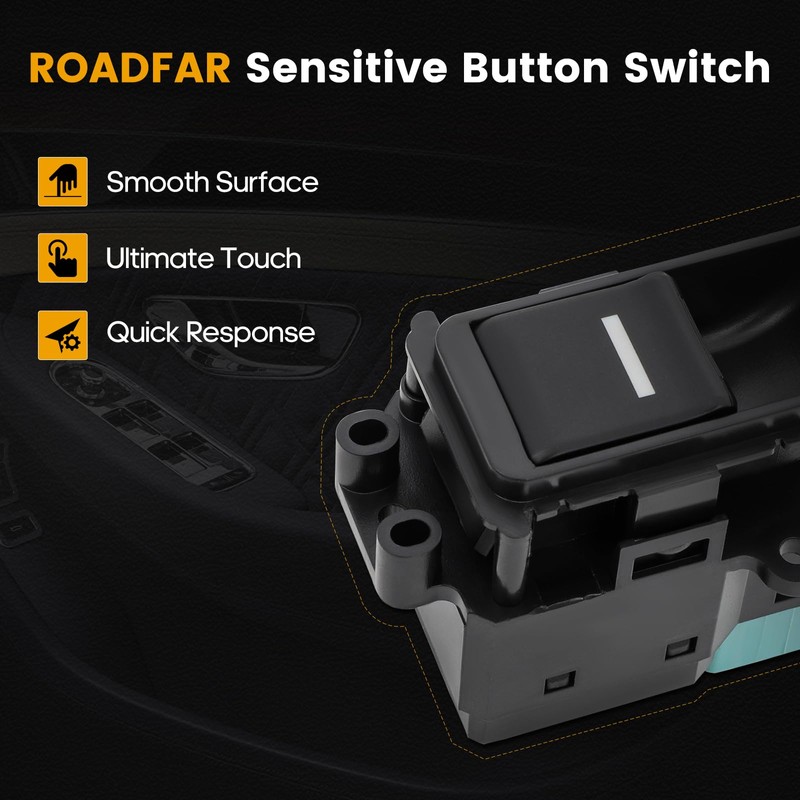 OE 35770SDAA21, 35770SDAH2 Rear Driver Side Power Master Window Switch
