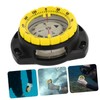 BESPORTBLE Glow Dark Dive Compass with Elastic Band Multipurpose Scuba