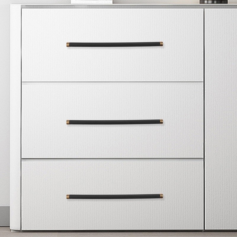 BUKOBYHE 6 Pack 10 Inch Kitchen Cabinet Handles Black and