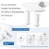 Reposabrazos para Uñas en Forma de U,Reposa Manos para Uñas