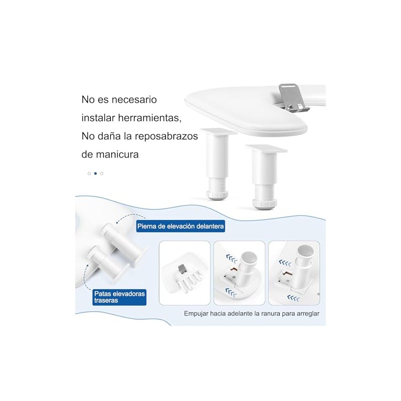 Reposabrazos para Uñas en Forma de U,Reposa Manos para Uñas