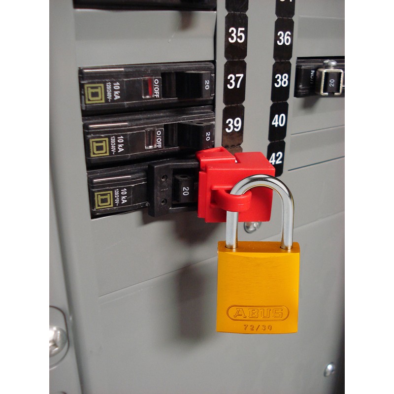 Brady Clamp-On Breaker Lockout, for 480/600V - 65397, 1 Count