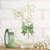 G2PLUS G2PLUS Sage Green Stain Ribbons, 20mm Gift Wrap Ribbon,