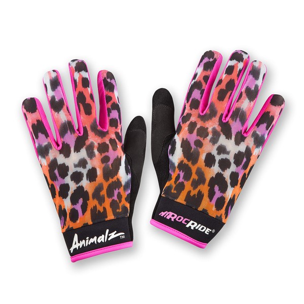 RocRide Animalz Full Finger Cycling Gloves with Screen Compatible Tips.