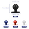 80 Pieces Ball Buttons for Chef Jackets, Round Buttons, Chef