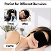 Sleep Mask Blackout Eye Mask Blindfold Light Blocking for Home,