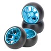 RC Car Drift Tire, Lightweight Aluminum Alloy Wheel Hub, Super