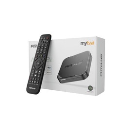 Amiko A11 Green 4K UHD ANDROID Mytv3 Quad Core WiFi HDR10 UK PLUG TV BOX AMIKO 2GB RAM,16GB MMC