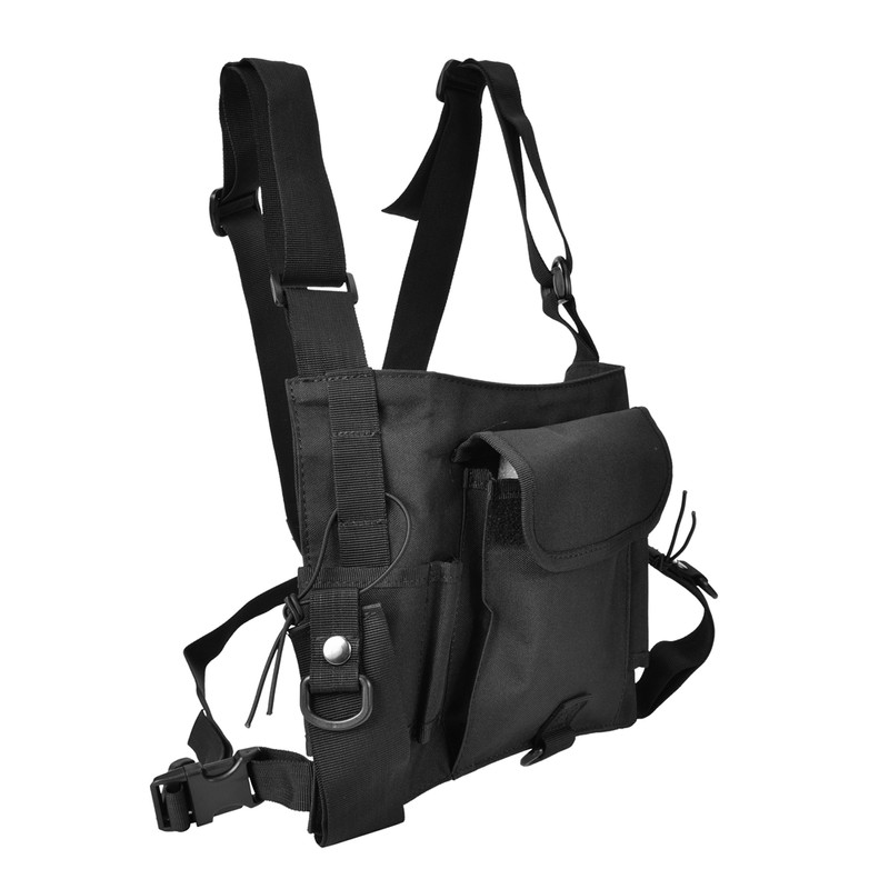 Multifunction Tool Combination Vest Backpack Reflective Strip Two Way Radio