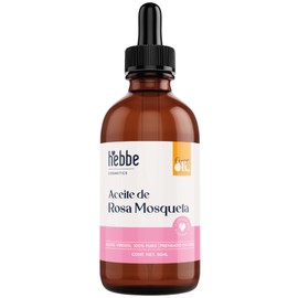HEBBE  Aceite De Rosa Mosqueta 50 ml  Tratamiento Facial Antiedad y Reparador Cutáneo  Regenerador De Piel, Reduce Manchas, Ojeras y Estrías  Aceite  
