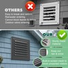 Memrita 12 x 12 Inch Attic Vent with Screen Mesh,
