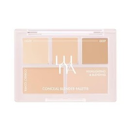 LUNA Long Lasting Conceal Palette New Color 03 Perfect Cover Natural 04 Perfect Cover Medium (No.3 Perfect Cover Natural, Normal)