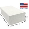 Insulating Fire Brick, 2300F Rated, Single, 9" x 4.5" x