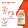 110 Gomitas Sabor Mandarina Omega 3 Dha Y Epa Just