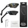 ROCKBROS - Espejos de bicicleta para manubrio HD resistente a