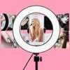 6 Inch LED Ring Light Living Broadcast Selfie Fill Lamp