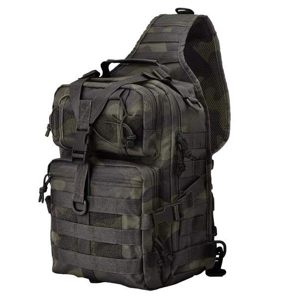 Tactical Sling Bag Pack Military Rover Shoulder Sling Backpack EDC Molle Assault Range Bag