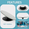 PSLER 2" Round Frameless Convex Car Blind Spot Mirror, 360