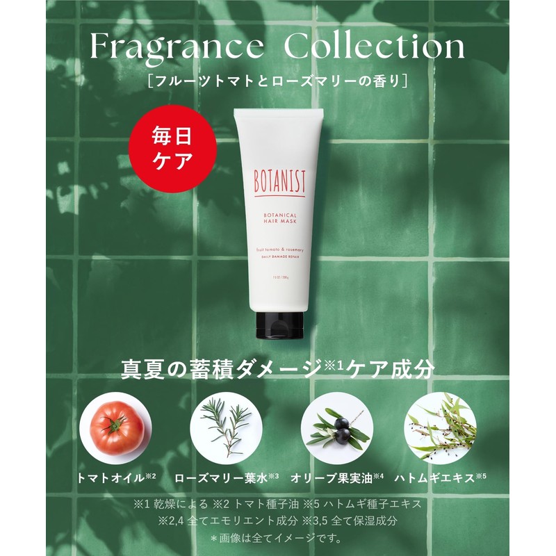 [2025 Summer Limited] Botanist Hair Mask, Daily Damage Repair, Fruit
