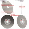 JINGLING 4" inch 100mm Diamond Flat Lap Disc Coated Grinding