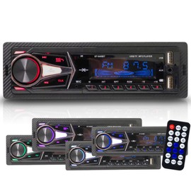 SoundXtreme ST-940BT 240W Digital Media Receiver, Car Stereo with Bluetooth, USB, SD Card Slot, AUX, MP3/WMA Support