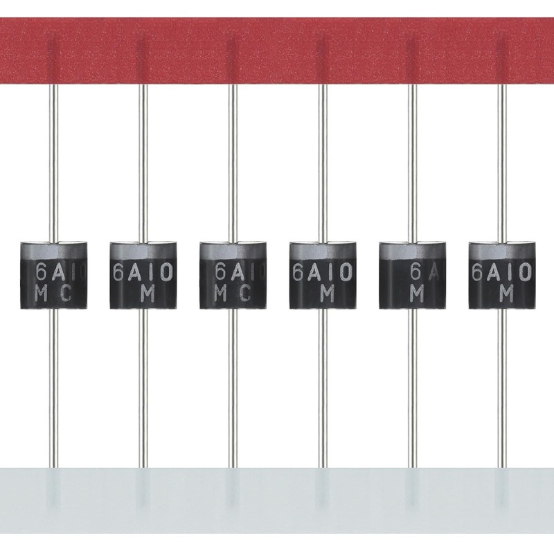 ALLECIN 6A10 Rectifier Diode 6A 1000V R-6 Rectifier Diode Axial