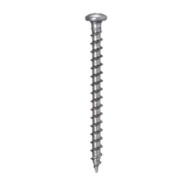 Batch Libis B-AN60SP Stainless Steel Coating Pan 2.0 x 2.4 inches (5 x 60 mm) 32 Pieces ALC Screw Concrete Screw