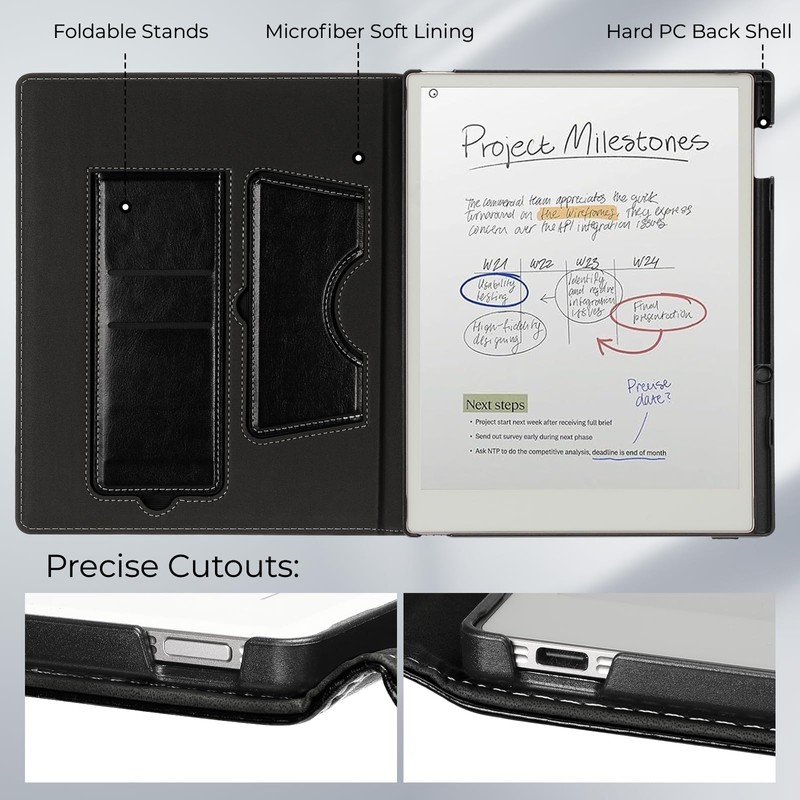 E NET-CASE Case for Remarkable Paper Pro Tablet 11.8 inch